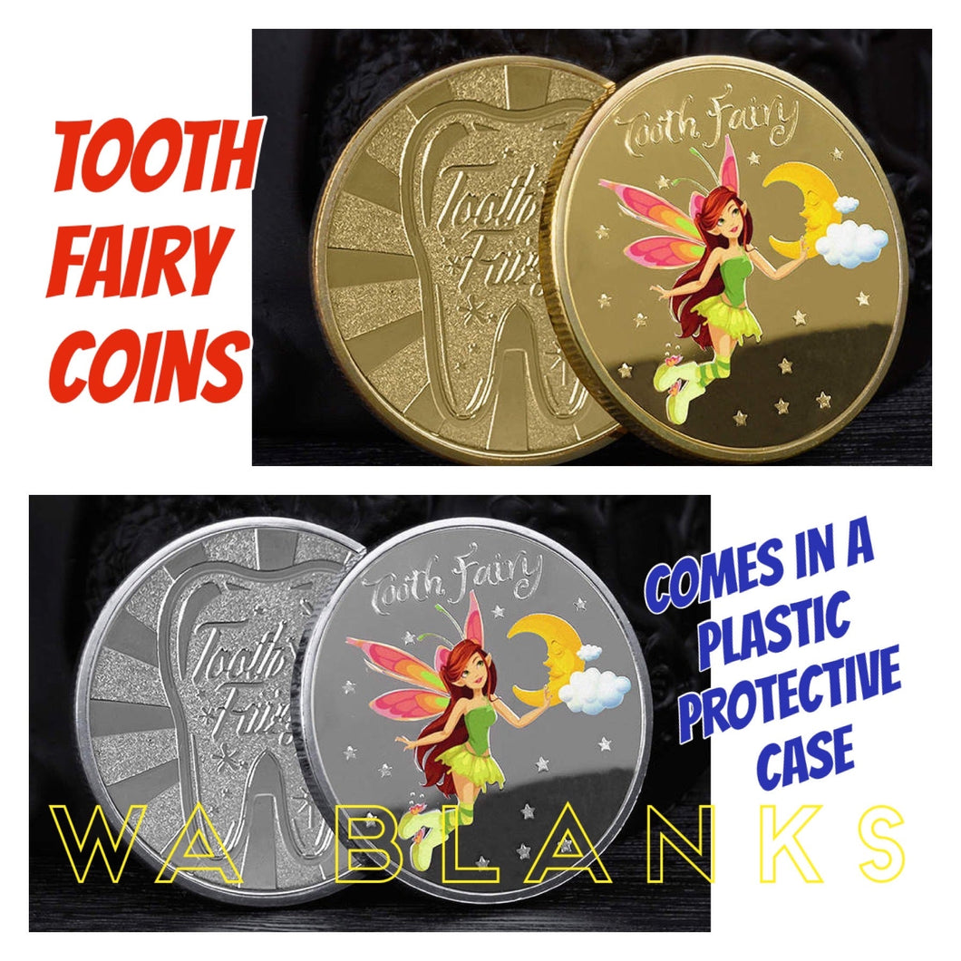 Tooth Fairy Coins - Coloured Fairy