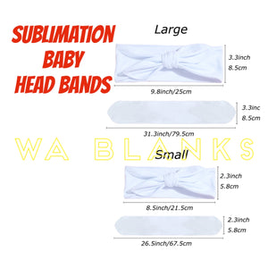 Sublimation Baby Head Bands