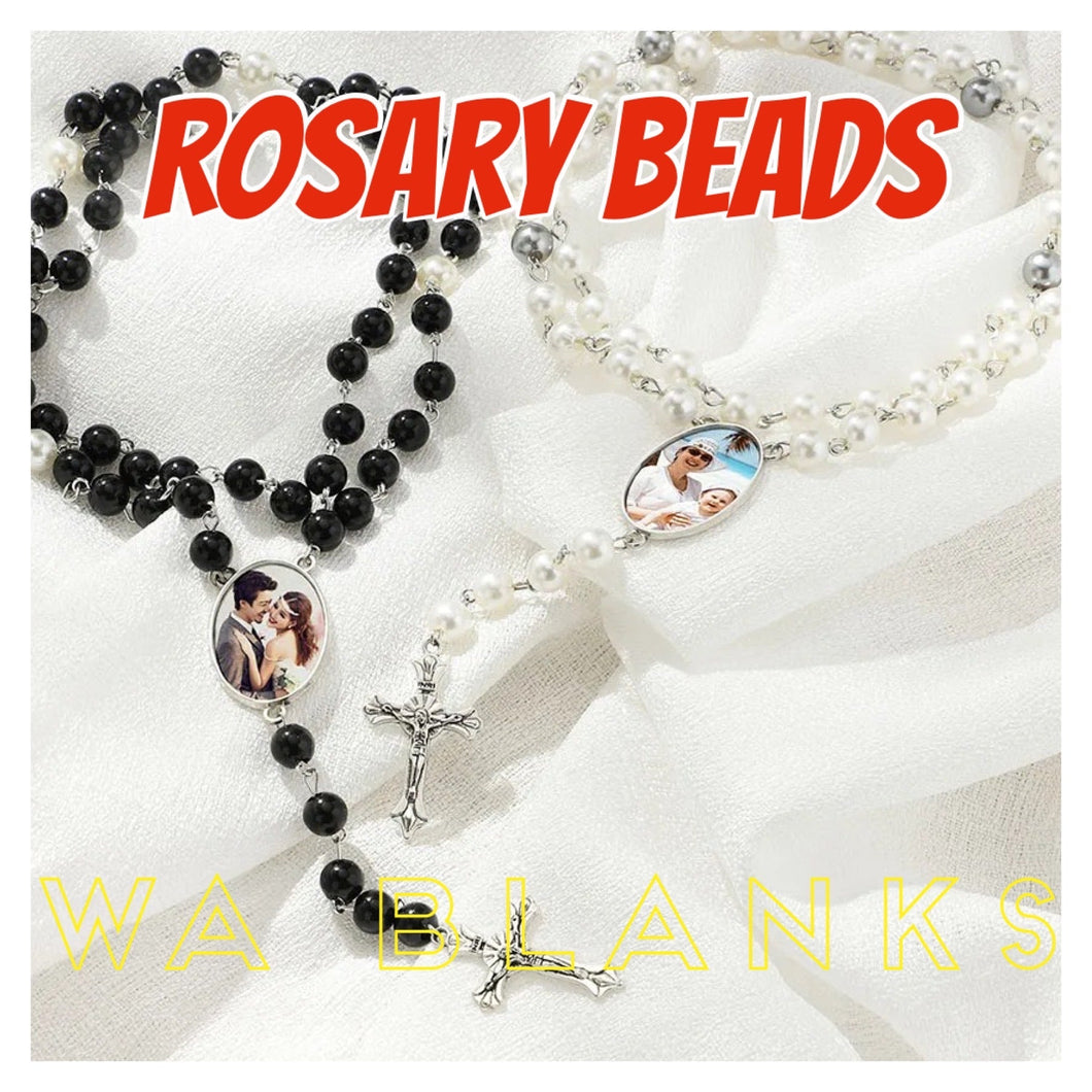 Sublimation Rosary Beads