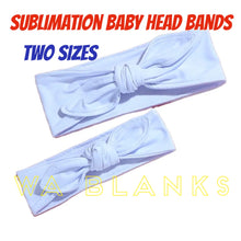 Load image into Gallery viewer, Sublimation Baby Head Bands
