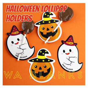 Lollipop Holders - HALLOWEEN (PACK OF 50)