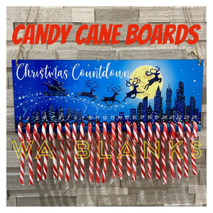 Sublimation Candy Cane Boards