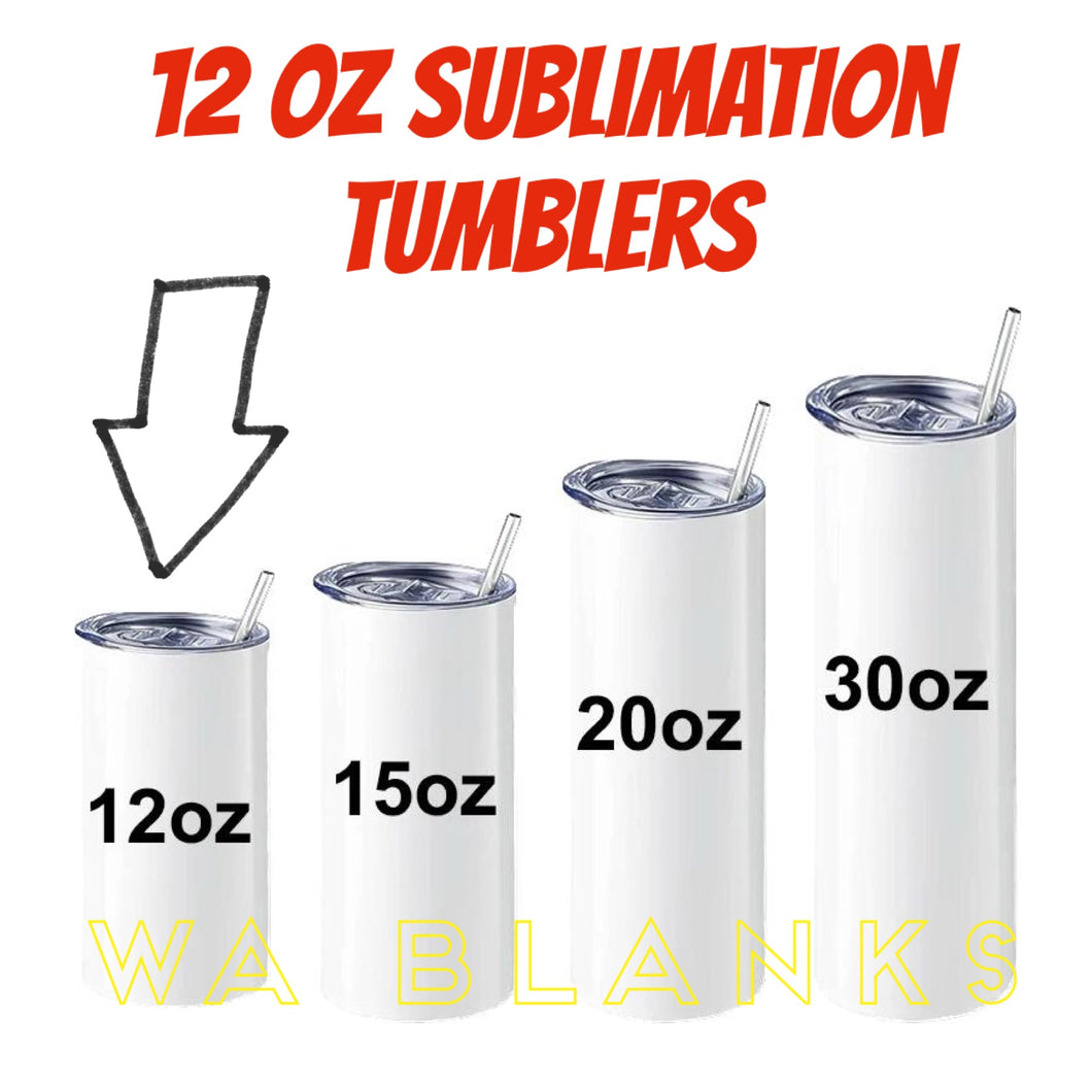 12oz Sublimation Tumbler