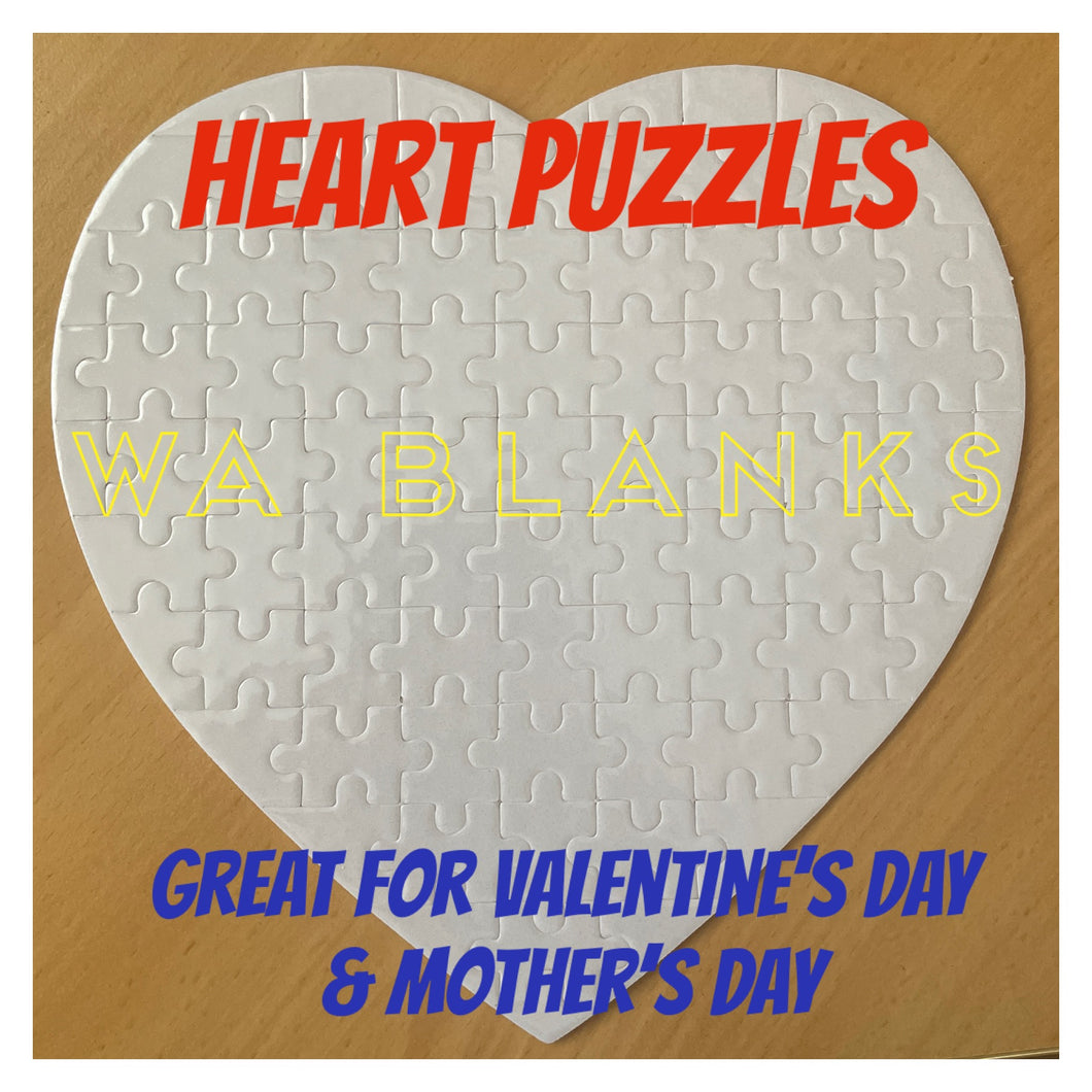 Heart Puzzle (cardboard).