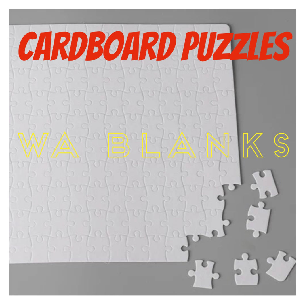 120 Piece Puzzle (cardboard/A4)