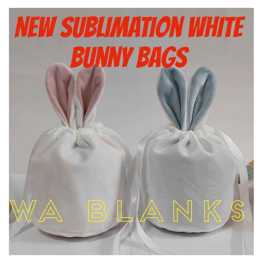 Bunny Bags - Sublimation White