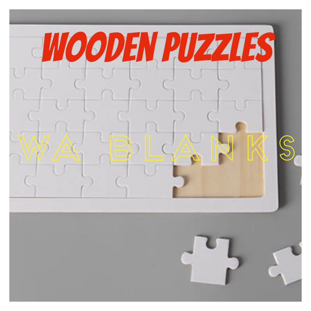 30 Piece Puzzle (wood/A5)